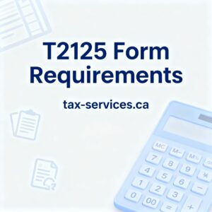 T2125 Form Requirements